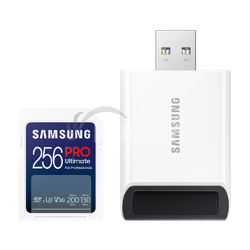 Samsung SDXC 256GB PRE ULTIMATE + USB adaptr MB-SY256SB/WW