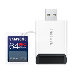 Samsung SDXC 64GB PRE ULTIMATE + USB adaptr MB-SY64SB/WW