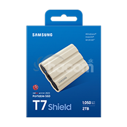 SSD 2TB Samsung extern T7 Shield, bov MU-PE2T0K/EU