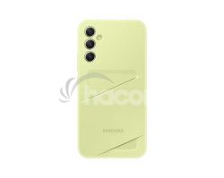 Samsung Zadn kryt s vreckom na kartu pre Samsung Galaxy A34 Lime EF-OA346TGEGWW