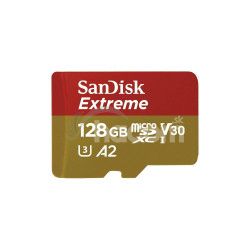 SanDisk Extreme microSDXC 128GB 190MB/s + adaptr SDSQXAA-128G-GN6AA