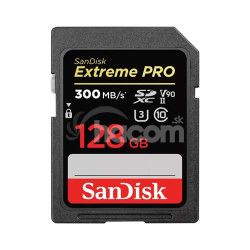 SanDisk Extreme PRO SDXC 128GB 300MB/s V90 UHS-II SDSDXDK-128G-GN4IN