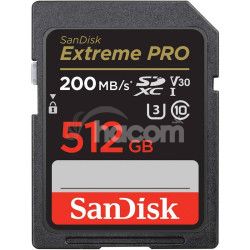 SanDisk Extreme PRO SDXC 512GB 200MB/s V30 UHS-I SDSDXXD-512G-GN4IN