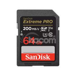 SanDisk Extreme PRO SDXC 64GB 200MB/s V30 UHS-I SDSDXXU-064G-GN4IN