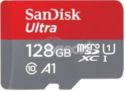 SanDisk Ultra microSDXC 128GB 140MB/s + adaptr SDSQUAB-128G-GN6MA