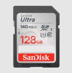 SanDisk Ultra/SDXC/128GB/140MBps/UHS-I U1 / Class 10/ierna SDSDUNB-128G-GN6IN
