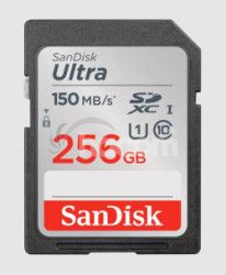 SanDisk Ultra SDXC 256GB 150MB/s Class10 UHS-I SDSDUNC-256G-GN6IN