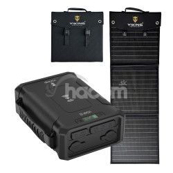 Set powerbanka Viking VIDAR III a sol�rny panel Viking L60 PD VIDARIIIL60PD