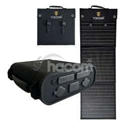 Set powerbanka Viking VIDAR IV a sol�rny panel Viking L60 PD VIDARIVL60PD