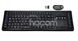 SK310-WL Priemyseln siliknov bezdrtov klvesnica s touchpadom, CZ, USB, IP68 SK310-WL