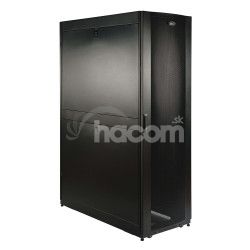 Skria SmartRack 42U, extra hlbok 48" (1219mm), vrtane dver a bonch panelov SR42UBDP48