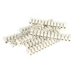 Skrutkov� svorkovnica 12� 2,5�4mm2, 450 V, biela, 10 ks 10ks A4105