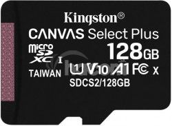 128GB microSDXC Kingston Canvas Select Plus A1 CL10 100MB / s bez adaptéru SDCS2/128GBSP