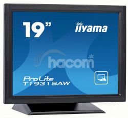 19 "iiyama T1931SAW-B5 - TN, SXGA, 250cd / m2, 1000: 1,5: 4, VGA, HDMI, DP, USB, repro. T1931SAW-B5