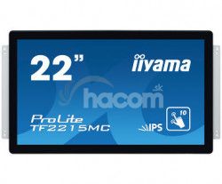 22 "iiyama TF2215MC-B2: IPS, FullHD, Capacitive, 10P, 350cd / m2, VGA, DP, HDMi, čierny TF2215MC-B2