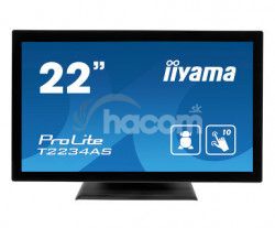 22 "iiyama T2234AS-B1: IPS, Full HD, 350cd / m2, HDMI, USB, čierny T2234AS-B1