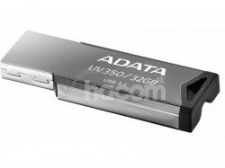 32GB ADATA UV350 USB 3.1 silver (potlač) AUV350-32G-RBK