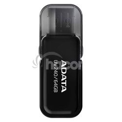 64GB ADATA UV240 USB black (vhodn pre potla) AUV240-64G-RBK