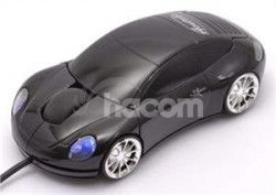 ACUTAKE Extreme Racing Mouse BK2 (BLACK) 1000dpi ACU-ERM-BK2