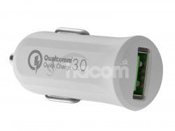 AVACOM CarMAX nabíječka do auta s Qualcomm Quick Charge 3.0, bílá