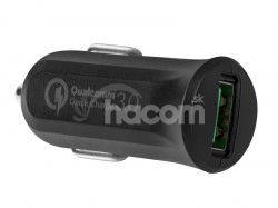 AVACOM Carmax nabíjačka do auta s Qualcomm Quick Charge 3.0, čierna NACL-QC1X-KK