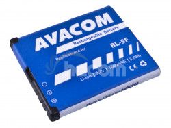 Baterie AVACOM GSNO-BL5F-S1000A do mobilu Nokia N95, E65, Li-Ion 3,6V 1000mAh (nhrada BL-5F)