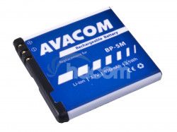 Baterie AVACOM GSNO-BP5M-S950A do mobilu Nokia N81, 6500 Slide Li-Ion 3,7V 950mAh (nhrada BP-5M)