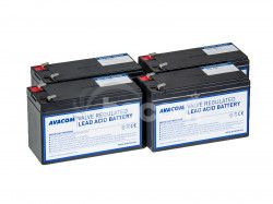 Batriov kit AVACOM AVA-RBC132 (4ks batri) AVA-RBC132-KIT