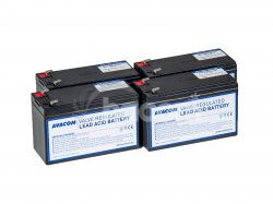 Batriov kit AVACOM AVA-RBC24-KIT nhrada pre renovciu RBC24 (4ks batri) AVA-RBC24-KIT
