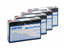 Batriov kit AVACOM AVA-RBC34-KIT nhrada pre renovciu RBC34 (4ks batri) AVA-RBC34-KIT