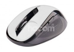 C-TECH My WLM-02 bezdrtov, 6tla. ierno-biela WLM-02W