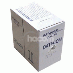 DATACOM FTP Cat5e kbel LSOH 305m (lanko) siv 12101