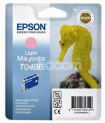EPSON Ink ctrg Light Magenta RX500 / RX600 / R300 / R200 T0486 C13T04864010
