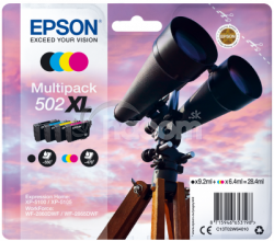 EPSON multipack 4 farby, 502XL, Ink, XL C13T02W64010