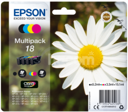 Epson Multipack 4-colours 18 Claria Home Ink C13T18064012