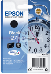 Epson Singlepack Black 27 DURABrite Ultra Ink C13T27014012