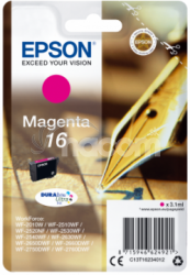 Epson Singlepack Magenta 16 DURABrite Ultra Ink C13T16234012