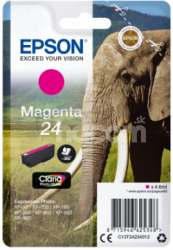 Epson Singlepack Magenta 24 Claria Photo HD Ink C13T24234012