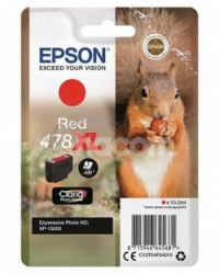 Epson Singlepack Red 478XL Claria Photo HD Ink C13T04F54010