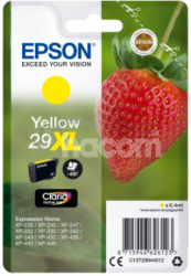 Epson Singlepack Yellow 29XL Claria Home Ink C13T29944012