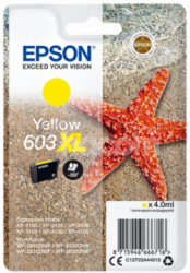 Epson singlepack, Yellow 603XL C13T03A44010