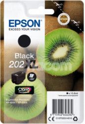 EPSON singlepack, Black 202XL, Premium Ink, XL C13T02G14010