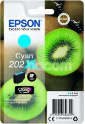 EPSON singlepack, Cyan 202XL, Premium Ink, XL C13T02H24010