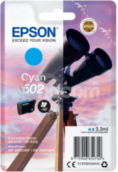 EPSON singlepack, Cyan 502, Ink, tandard C13T02V24010