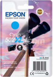 EPSON singlepack, Cyan 502XL, Ink, XL C13T02W24010