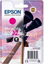 EPSON singlepack, Magenta 502XL, Ink, XL C13T02W34010
