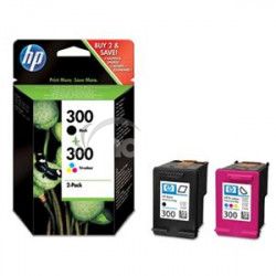 HP 300 - combo pack (ierna, 3barevn), CN637EE CN637EE