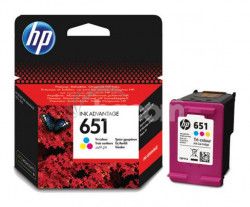 HP 651 3barevn ink kazeta, C2P11AE C2P11AE