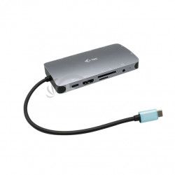 i-tec USB-C Metal Nano Dock HDMI / VGA with LAN, Power Delivery 100 W C31NANODOCKVGAPD