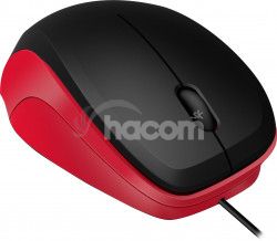 Ledge Mouse - USB, Silent, black-red SL-610015-BKRD